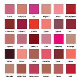 Jolie Luxury Matte Lipstick - Hydrating Creamy Formula, Paraben Free (Angelina)