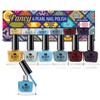 6 x Luxury 6 Assorted Pearl Fancy Colours Gift Box High Quality