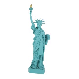 Totority Resin Statue of Liberty Decorative Figurine for Home Adornment Sturdy Miniature Liberty for Living Office Bar Decor
