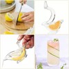 1Pc Manual Lemon Squeezer,Portable Clear Bird Lemon Squeezer,Acrylic Clip Orange