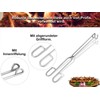 Professional Barbecue Tongs 30 cm Stainless Steel