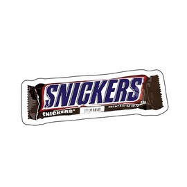 Snickers Chocobar 5x2 Sticker Vinyl Decal Gift Car Bumper Laptop Home Deco Window Wall Truck UV & Water Proof