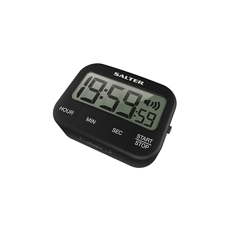 Salter Kitchen Digital Display Count up or Countdown Timer, Adjustable