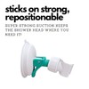 Shower Head Holder White | Handheld Mount | Vacuum Suction