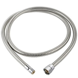 46174000 Grohe Kitchen Faucet Hose Replacement, 59 Inches StarLight Chrome Finish, Ladylux Metalflex Hose For Grohe K4 K7, Bridge and Ladylux Cafe, Alira Sink Faucet