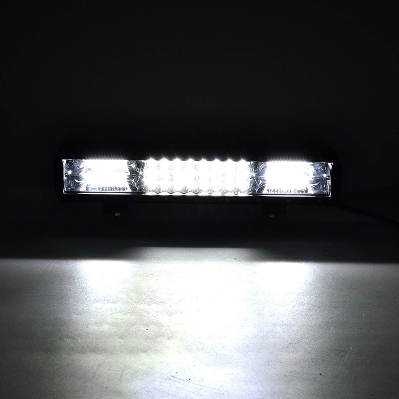 Willpower 15 inch 216W LED Light Bar Triple Row Spot