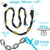 Python Supreme Padlock | Chain 4 mm Anti-Theft Device 120