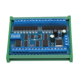 PLC Expansion Board 16 Input 16 Output DC 6.5 to 30V Maximum 19200BPS RS485 Remote Control Switch for Home System