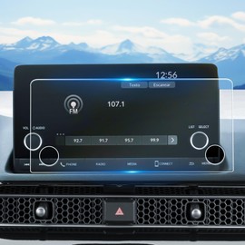 WEIPIN For 2022~2025 Civic (LX/EX/EX-L/Sport/Sport Hybrid) Screen Protector 7 Inch Glossy Tempered Glass Touchscreen *1 Accessories 9H Hardness Glass - No More Scratch&Fingerprint