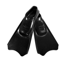 escualo l Aletas de natación l Accesorios natación l Modelo Swimmer Plus l Unisex l Aletas Cortas l Color Negro l Talla 20-23 cm