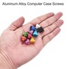 sourcing map 12pcs M3x8mm Knurled Thumb Screw Computer Case Threaded