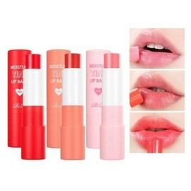 Lire Rire Moisture Tint Lip Balm (3 pieces) - 07_Lip Balm_2 Corals+1 Red / 리르 모이스처 틴트 립밤 3개 - 07_립밤_코랄2개+레드1개