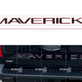 For 2022-2025 Maverick Tailgate Letter For 2022-2025 Maverick  XL XLT Letters Emblem Badge 3D Sticker