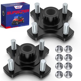 SUPGCPER EZGO Rear Wheel Hub Flange Plate, Golf Cart Rear Wheel Hub Flange Plate for EZGO RXV 2008-UP, 2 PCS EZGO Rear Axle Hub Assembly, OEM Number# 604112