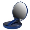 Floxite 15X mag Magnification Compact Mirror with Light, LED Magnifying