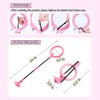 MEISHANG Swing Wheel with Light Wheel, Children's Flashing Jump Ring,