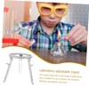 Zerodeko Adjustable Tripod Stand for Laboratory Burner Versatile Chemical Teaching