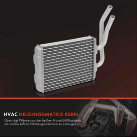 Frankberg Heat Exchanger Interior Heating Compatible with Twingo I C06 1.2L Petrol 1993-2007 Twingo I Box/Hatchback S06 1.2L Petrol 2001-2012 Replace# 7701036909