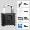 4-Digit Heavy Combination Lock, Diyife 52 mm Padlock with 8