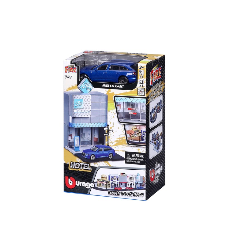 Bburago 18-31503 Hotel City Playset