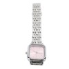 Women Quartz Watch Alloy Steel Strap Stylish Waterproof Ladies Square