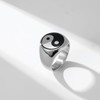 JESMING Men's Rings Tai Chi Yin Yang Ring Zen Master