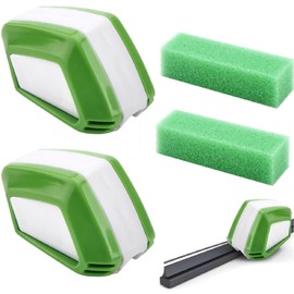 Windscreen Wiper Repair Tool, Windscreen Wiper Recutter, Windscreen Wiper Repair Tool, Windscreen Wiper Cutter Sharpener, 2 Piece Car Wiper Cutter with Cleaning Sponge