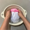 Foldable Wash Basin Medium Plastic wash 2ea