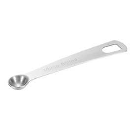 PATIKIL 1pcs 0.63ml Tablespoon Measuring Spoon, 1/8 Tbsp Measuring Spoon Stainless Steel Individual Measure Scooper Only for Ground Coffee Loose Tea Powder