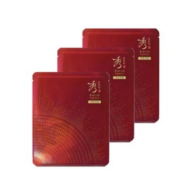 beautiful Sooryehan Red Ginseng Anti-Wrinkle Mask 30ml x 3 sheets / 수려한 레드 진생 주름 마스크 30mlX3매