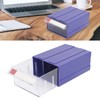 Drawer Storage Box 205x135x78mm Modular Stackable Plastic Parts Organizer with