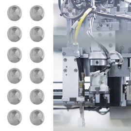 Briny River 60PCS Stainless Steel Hex Socket Set Screws 10-32 x 3/16" with Wrench for Door Handle Fixture Knobs Locks Precision Machinery