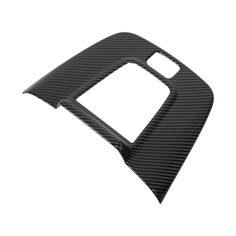 Car Interior Dashboard Trim Behind Navigation Carbon Fiber Style Replacement