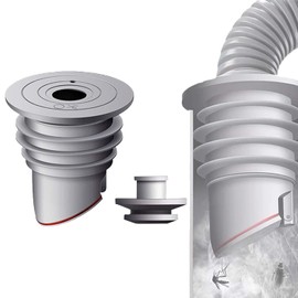 45-50 mm Washing Machine Pipe Seal, WISIRENT, Grey Washing Machine Drain Hose Seal, Washing Machine Drain Hose Seal, Washing Machine Drain Seal Drain Pipe Seal for Home, Kitchen, Bathroom