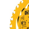DEWALT 6-1/2 in. 24T Circular Saw Blade (DWA261224)