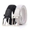 Radmire 2 Pack Elastic Braided Woven Canvas Belts for Men
