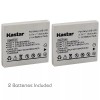 For Sanyo 2x Kastar Battery for Sanyo DB-L20 Xacti DMX-C1