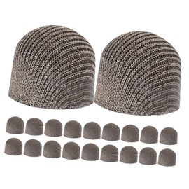 Mipcase 20pcs Capacitive Pen Tips Replacement Stylus Nibs for Touch Screens Compatible with Tablets Smartphones Mesh Fiber Design for Easy Swapping