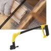 High Quality Stainless Steel Hacksaw Frame with Rubber Plastic Handle
