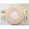 " OCCASIONS " 60 Plates Pack, Heavyweight Disposable Wedding Party