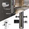Electronic Door Lock 60 mm (30/30) with Key Fingerprint Bluetooth