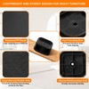 shouwuhho 9 Pack Furniture Risers Adjustable Bed Risers Heavy Duty