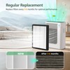 T356 Replacement Filter Compatible with Trucozie T356 Air Purifi-er, 3-IN-1