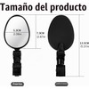 Espejos retrovisores para bicicleta de 360 grados, 2 unidades
