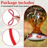4 Pack Hummingbird Feeder Base Seal Ring, Hummingbird Feeder Replacement