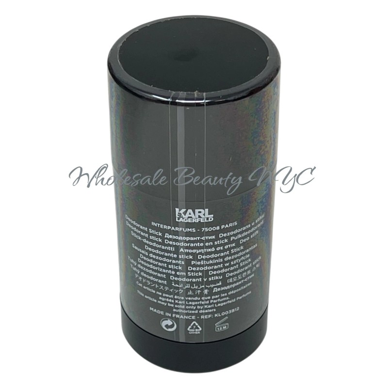 Karl Lagerfeld Stick Deodorant for Men 2.5 Oz/75 g New