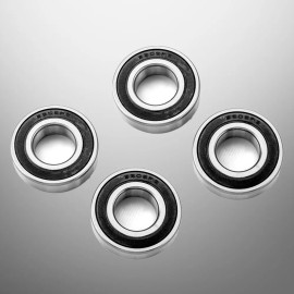 CB 4x 25mm Front Rear Wheel Bearings For Harley Dyna Low Rider Street Bob Non-ABS