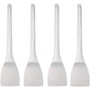 Nagao Tsubamesanjo Long Thick Monja Spatula, Set of 4, Stainless