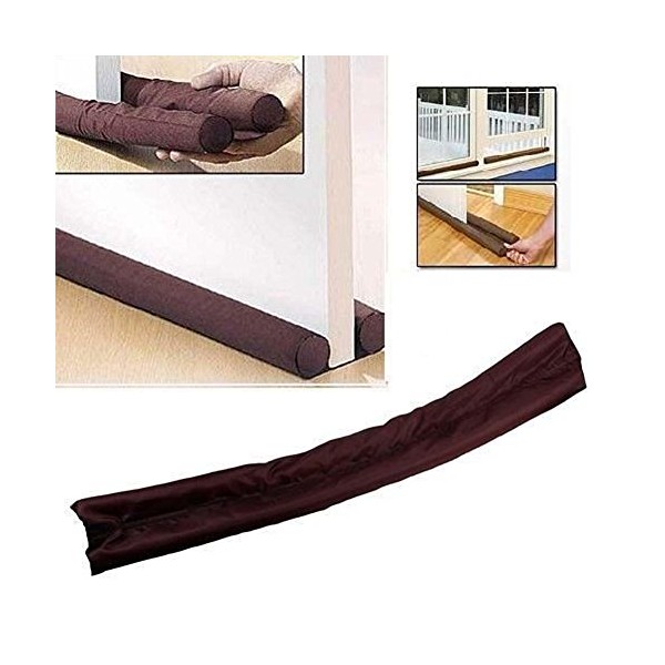 2 Pack Double Sided Door Draft Excluder Draught Insulator Strip