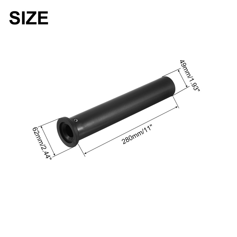 sourcing map Adapter Sleeve, 11 Inch Weight Plate Posts Exercise